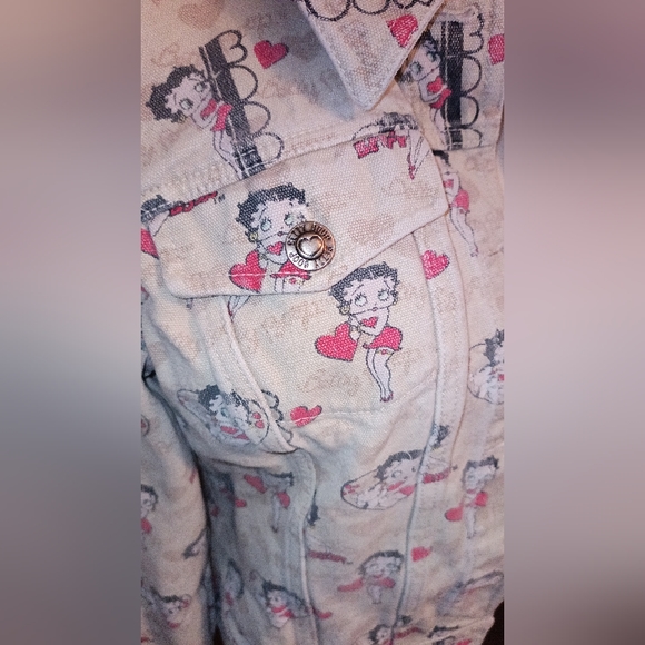 Betty Boop (An official Betty Boop product) Levi Jacket**Vintage** - Picture 13 of 16